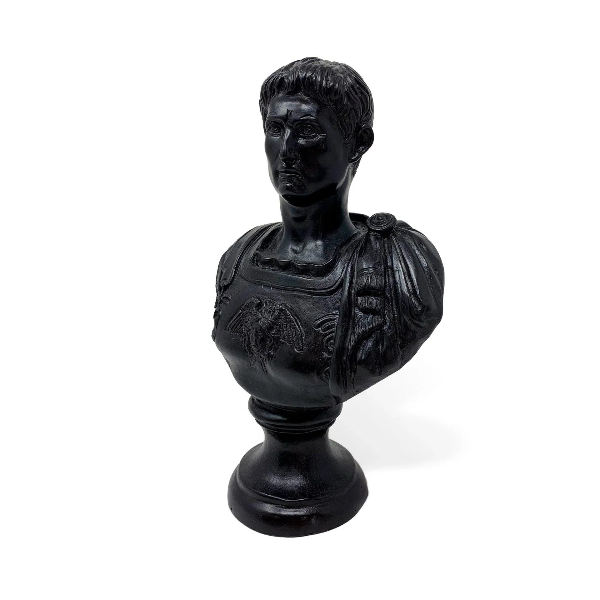 ローマ皇帝　　レプリカ Roman-Emperor-Augustus-Bronze-