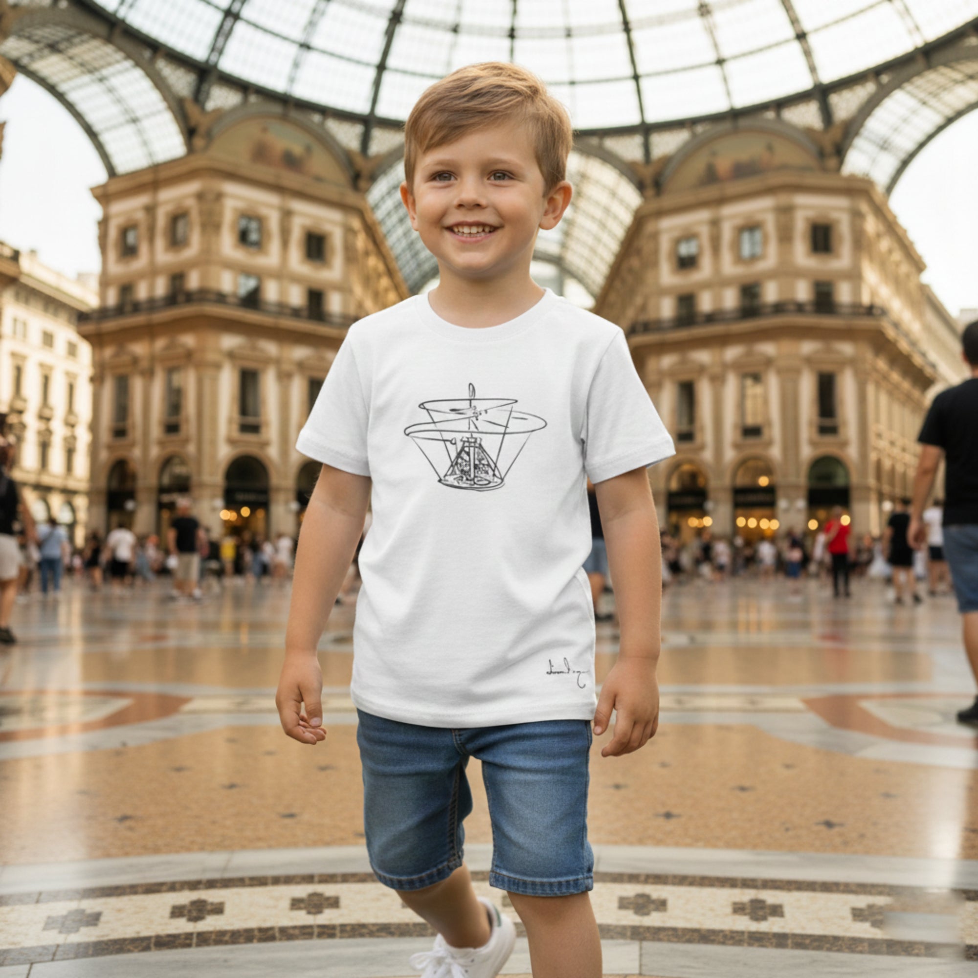Global Hypercolour T-Shirt Ragazzi Ragazze Bambini Nera T-Shirt Boys