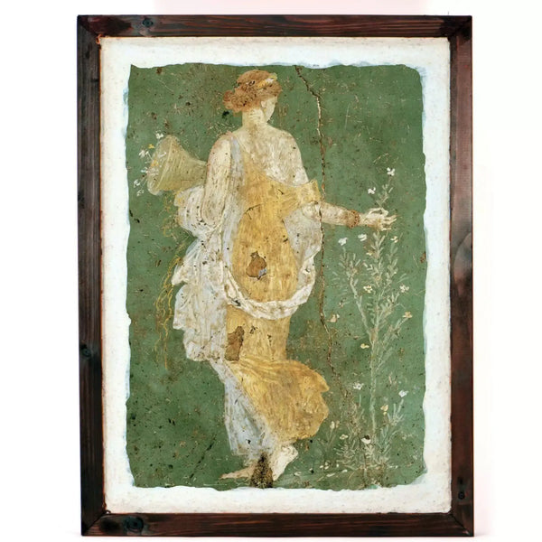Fresco de la Flora de Stabiae, reproducción del original.