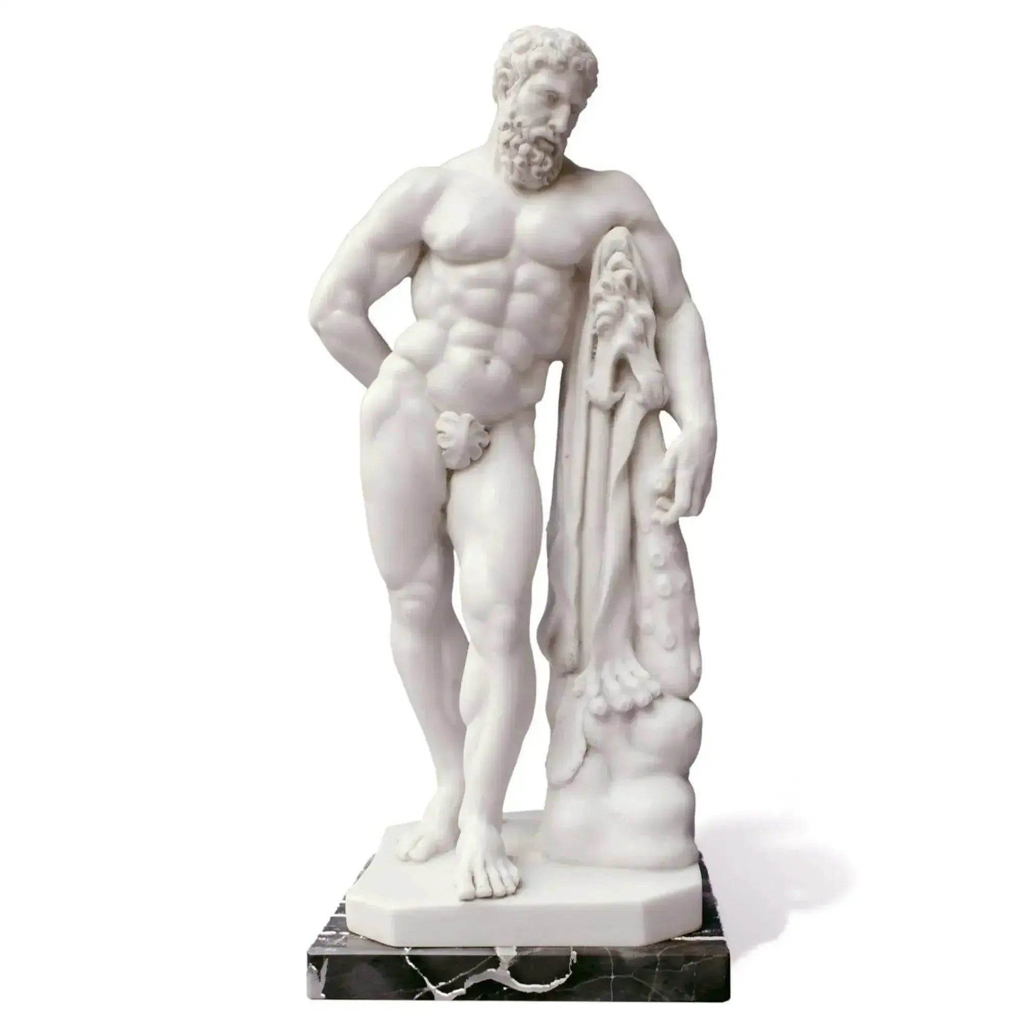 ヘラクレス像 - ファルネーゼのヘラクレス - 大理石彫刻 33 cm ヘラクレス像 - ファルネーゼのヘラクレス - 大理石彫刻 33 cm