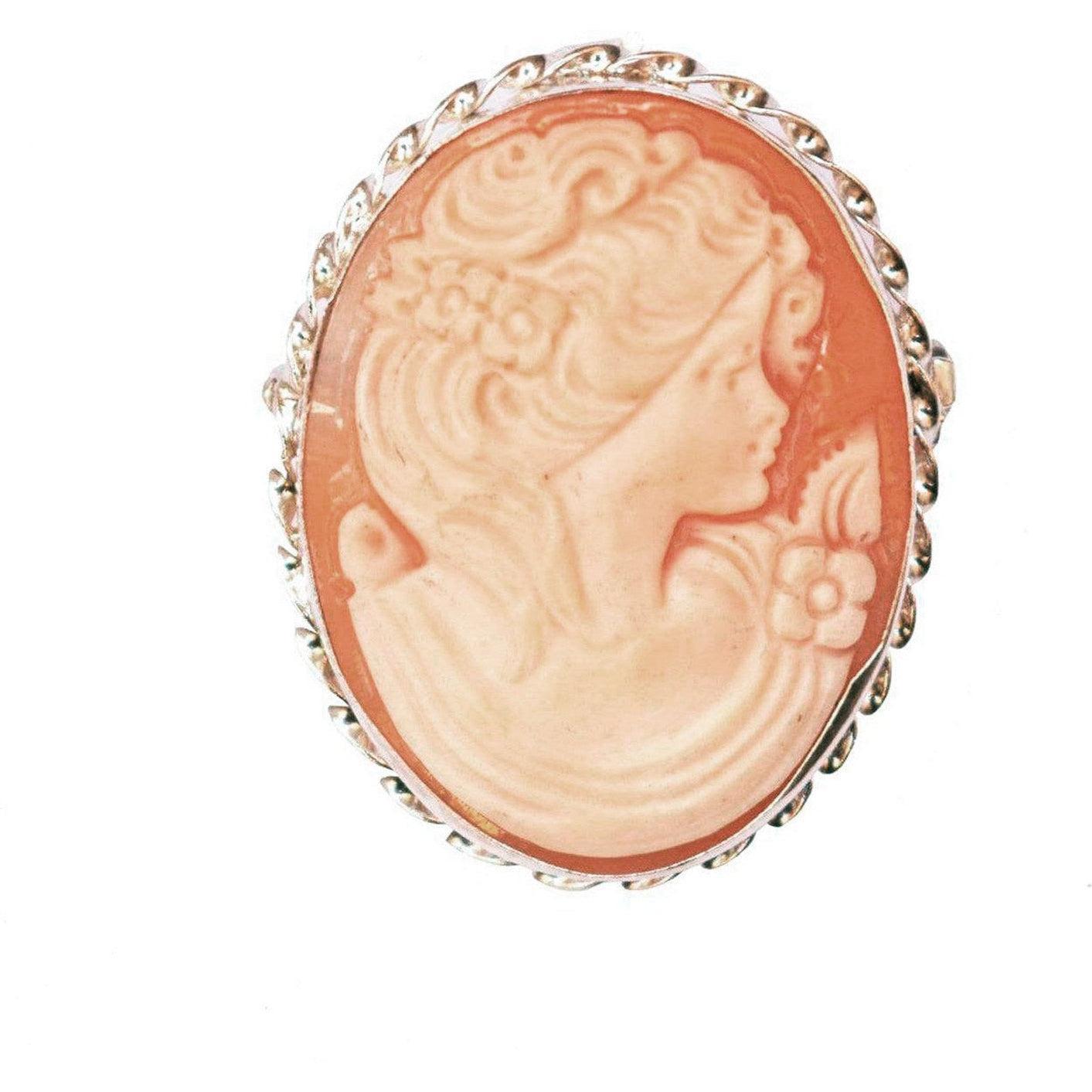 Magnifique Broche En Argent Antique Elizabeth, Sculptée, Liz Lizzy Magnifique Broche En Argent Antique Elizabeth, Sculptée, Liz Lizzy