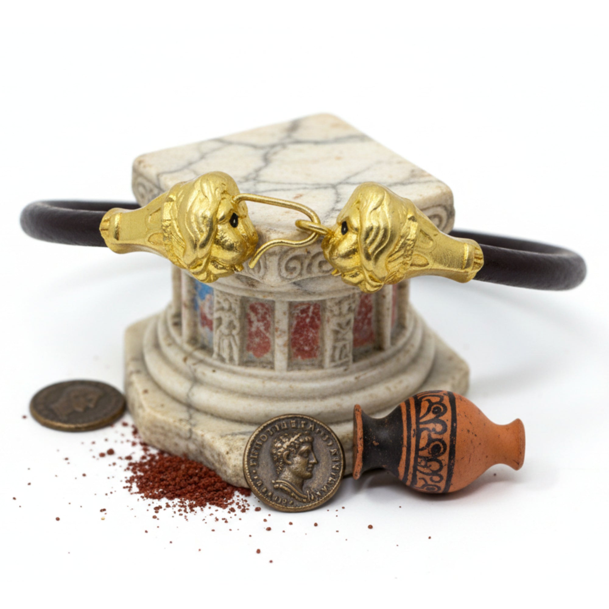 Pulsera Leonina Protomi - Plata 925 chapada en oro de 18 quilates