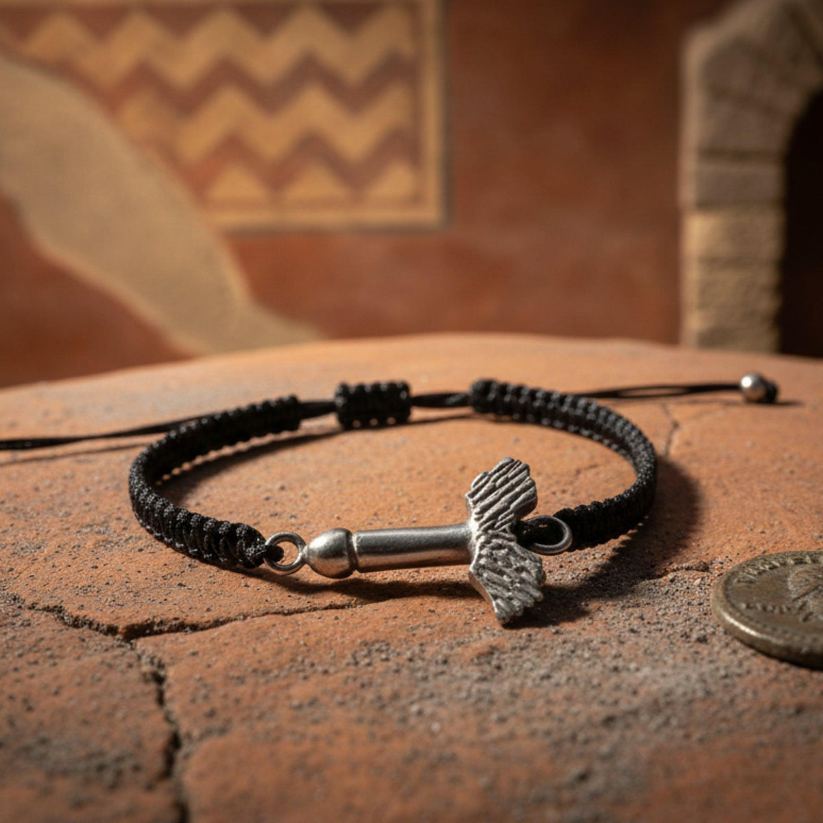 Bracciale_con_filo_di_cotone_e 