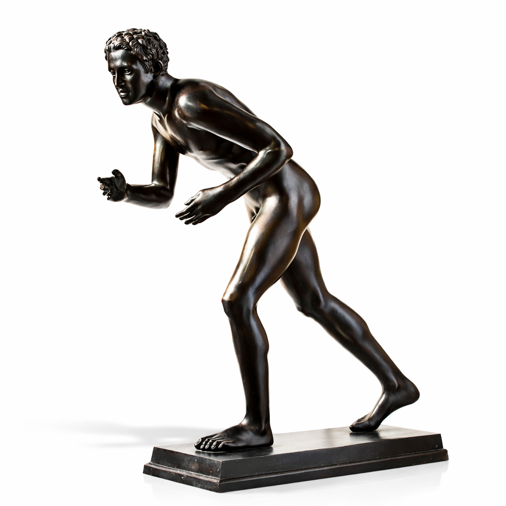 Bronzeläufer - Statue der Villa dei Papiri in Herculaneum