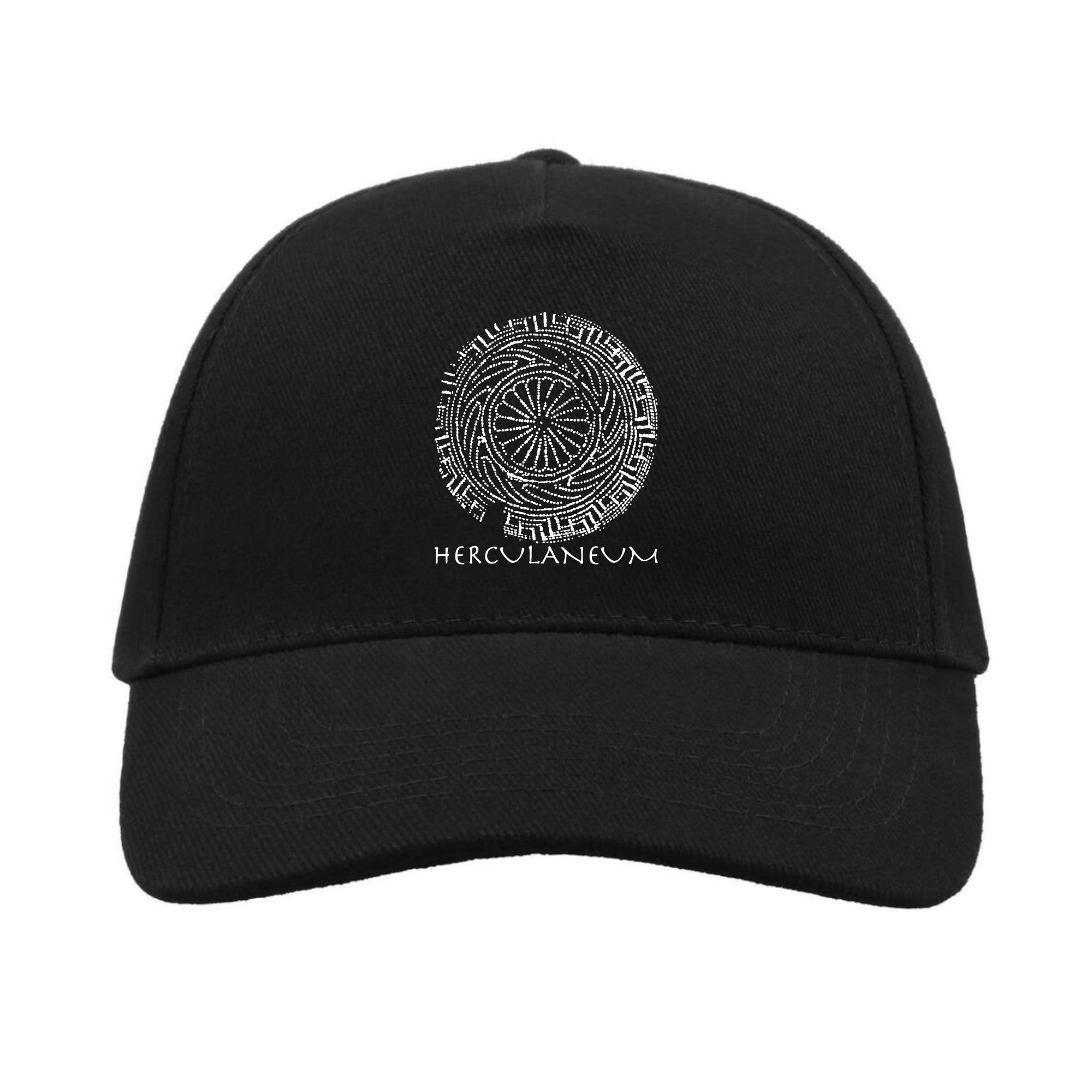 Cappello nero con spirale di Ercolano