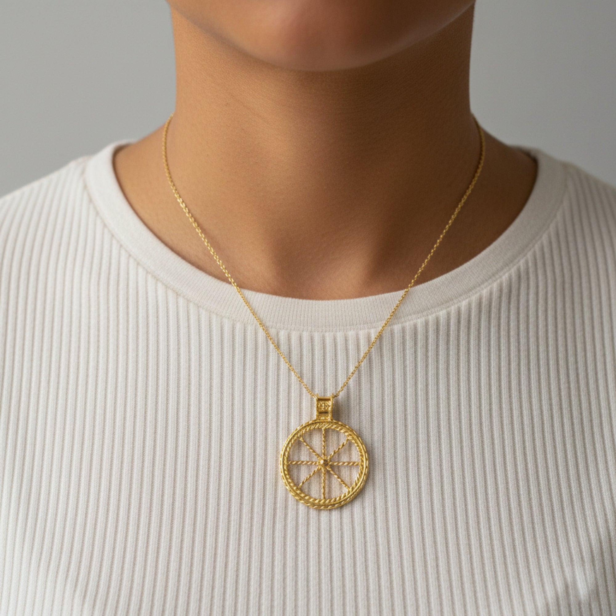 Radanhänger aus 925er Silber