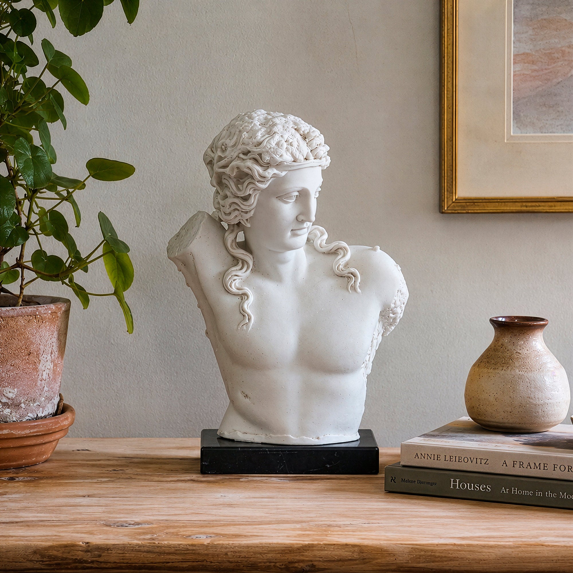 Marble statue of the Torso of Dionysus