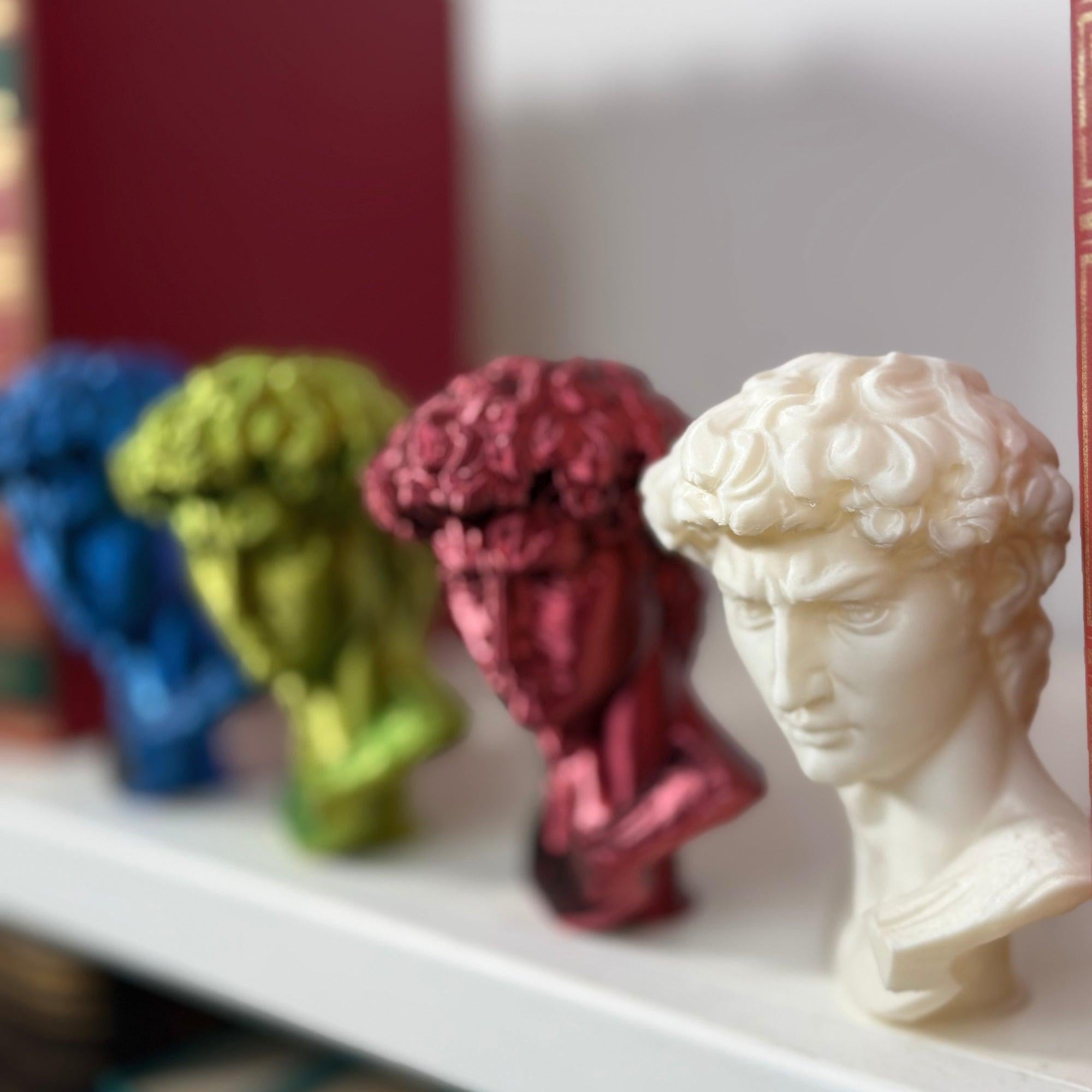 ダビデの頭部 15cm、3Dアートデザインのレプリカ – Museum Shop Italy