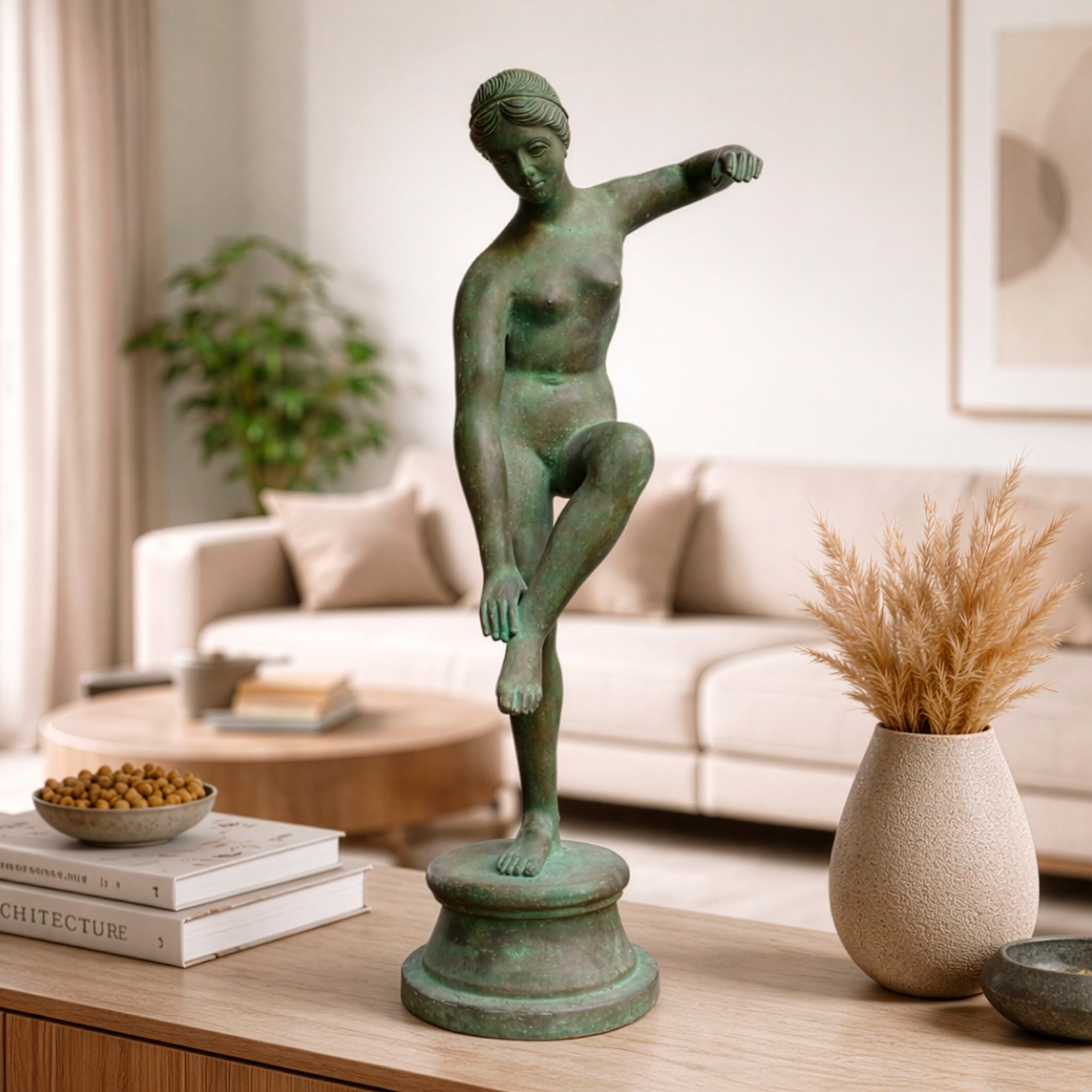 Badende Venus – Große Bronze statue