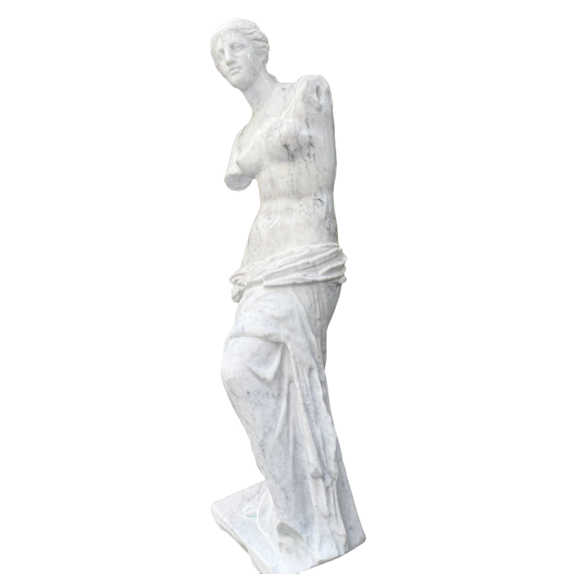イタリア製 古代ローマ女性彫刻像 大理石像 高さ41cm 大理石の彫刻：ローマとギリシャの彫像 – Museum Shop Italy
