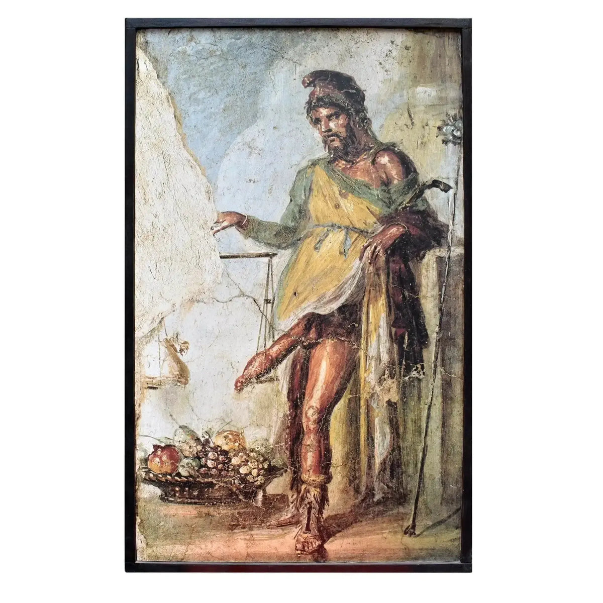 Príapo de la Casa de los Vettii en Pompeya - Fresco