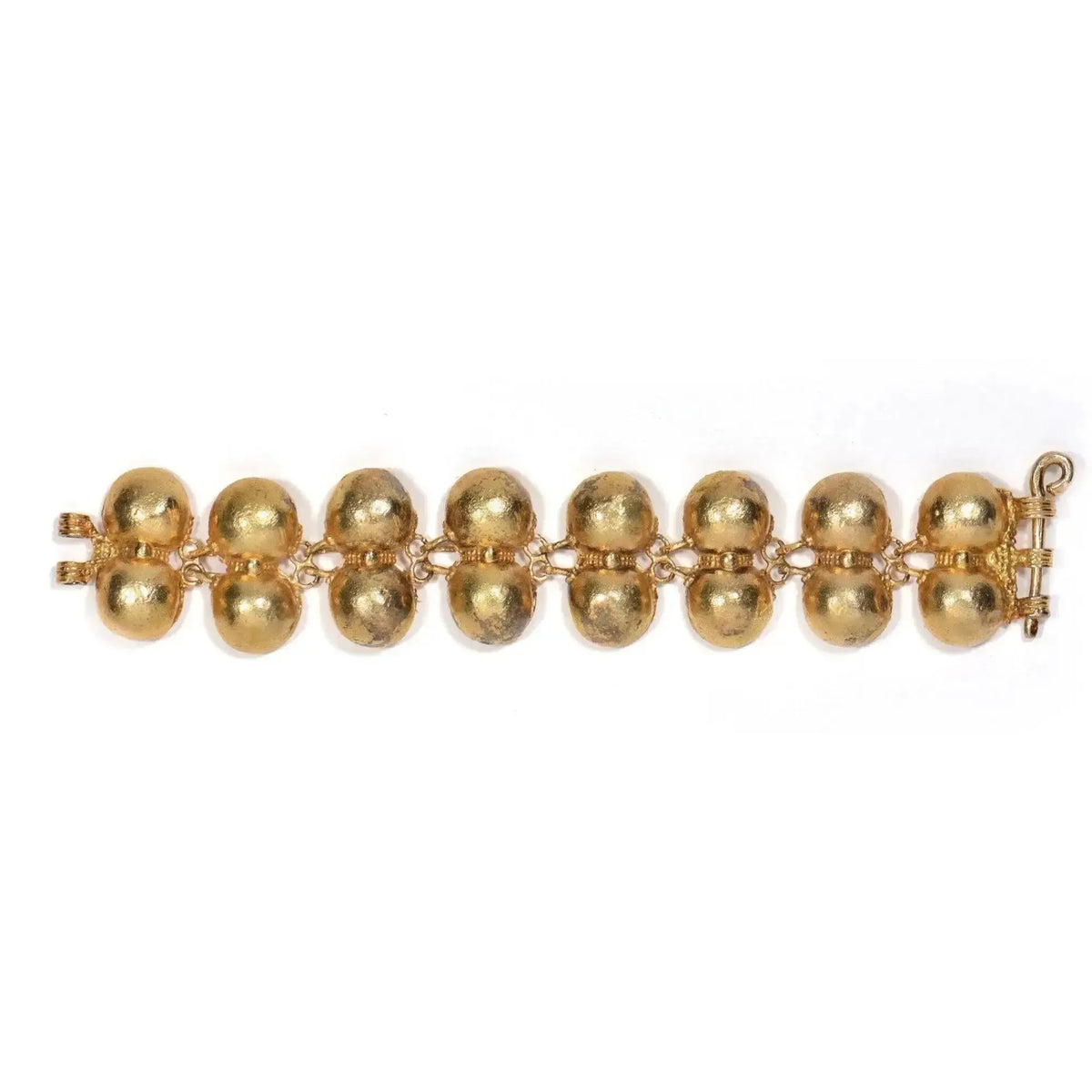 Roman armlet in silver, ancient bracelet