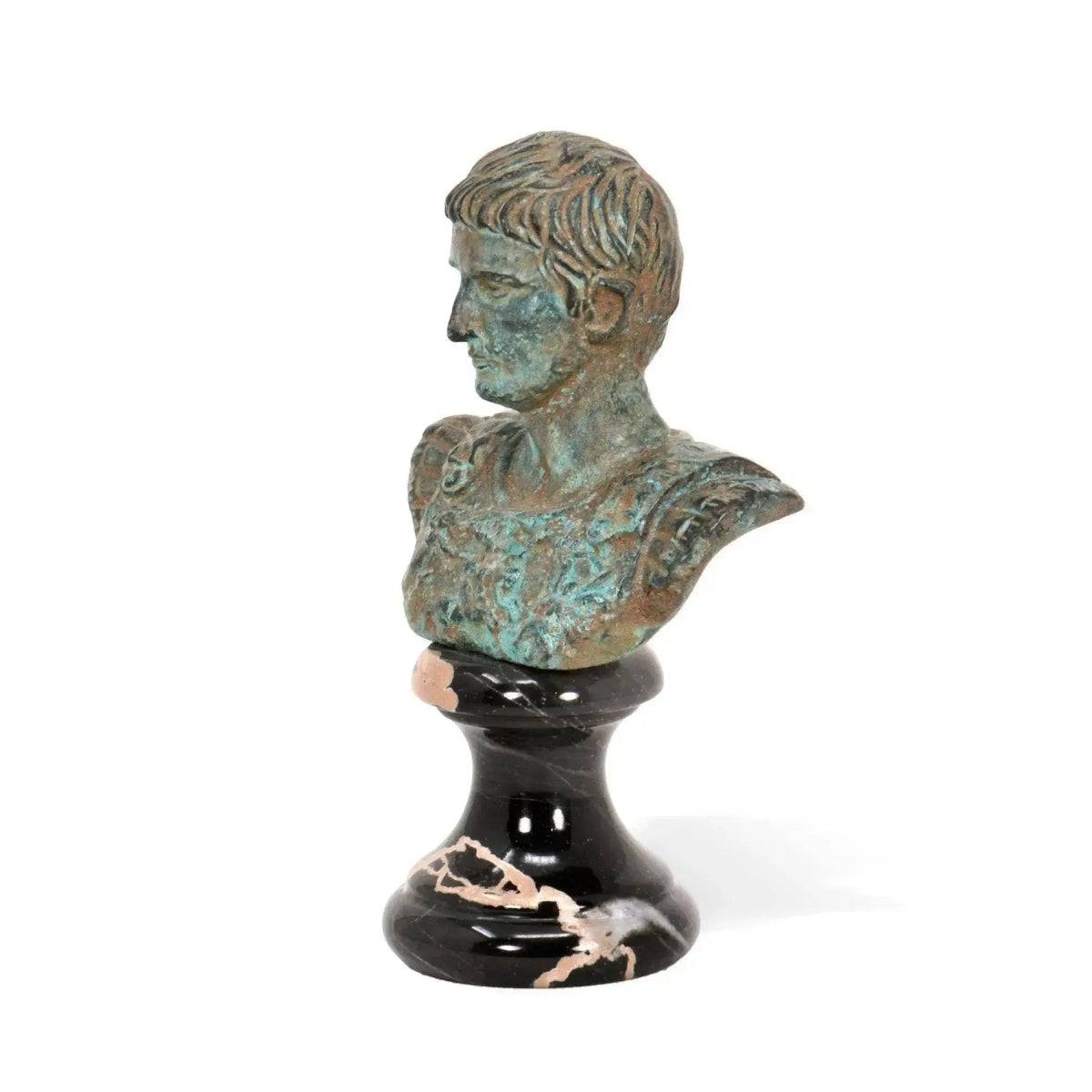 アウグストゥス - ローマ皇帝 - ブロンズ製小像 – Museum Shop Italy アウグストゥス - ローマ皇帝 - ブロンズ製小像 – Museum Shop Italy