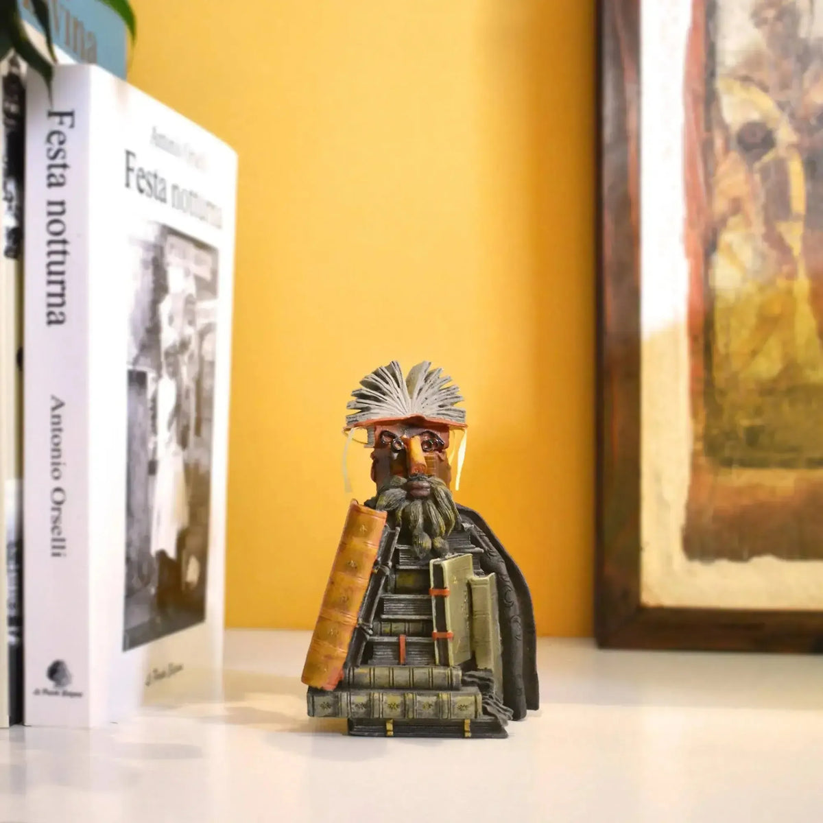 Reproducción 3D del Bibliotecario Arcimboldo