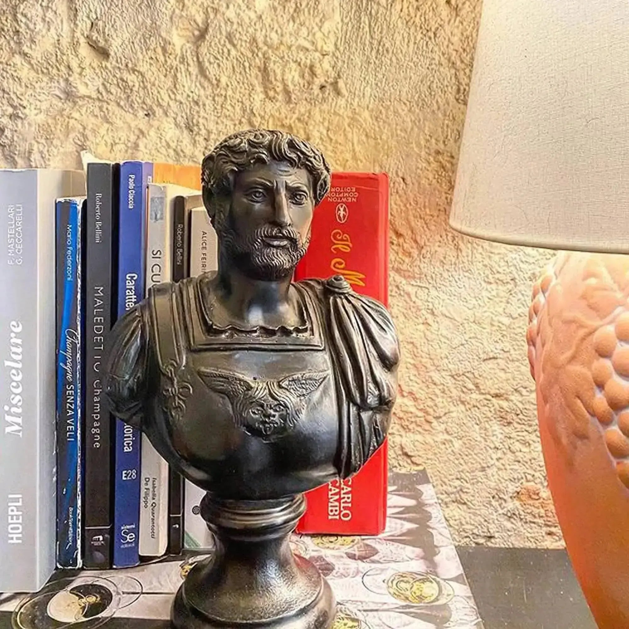 ローマ皇帝アドリアヌス - ブロンズの胸像 – Museum Shop Italy ローマ皇帝アドリアヌス - ブロンズの胸像 – Museum Shop Italy
