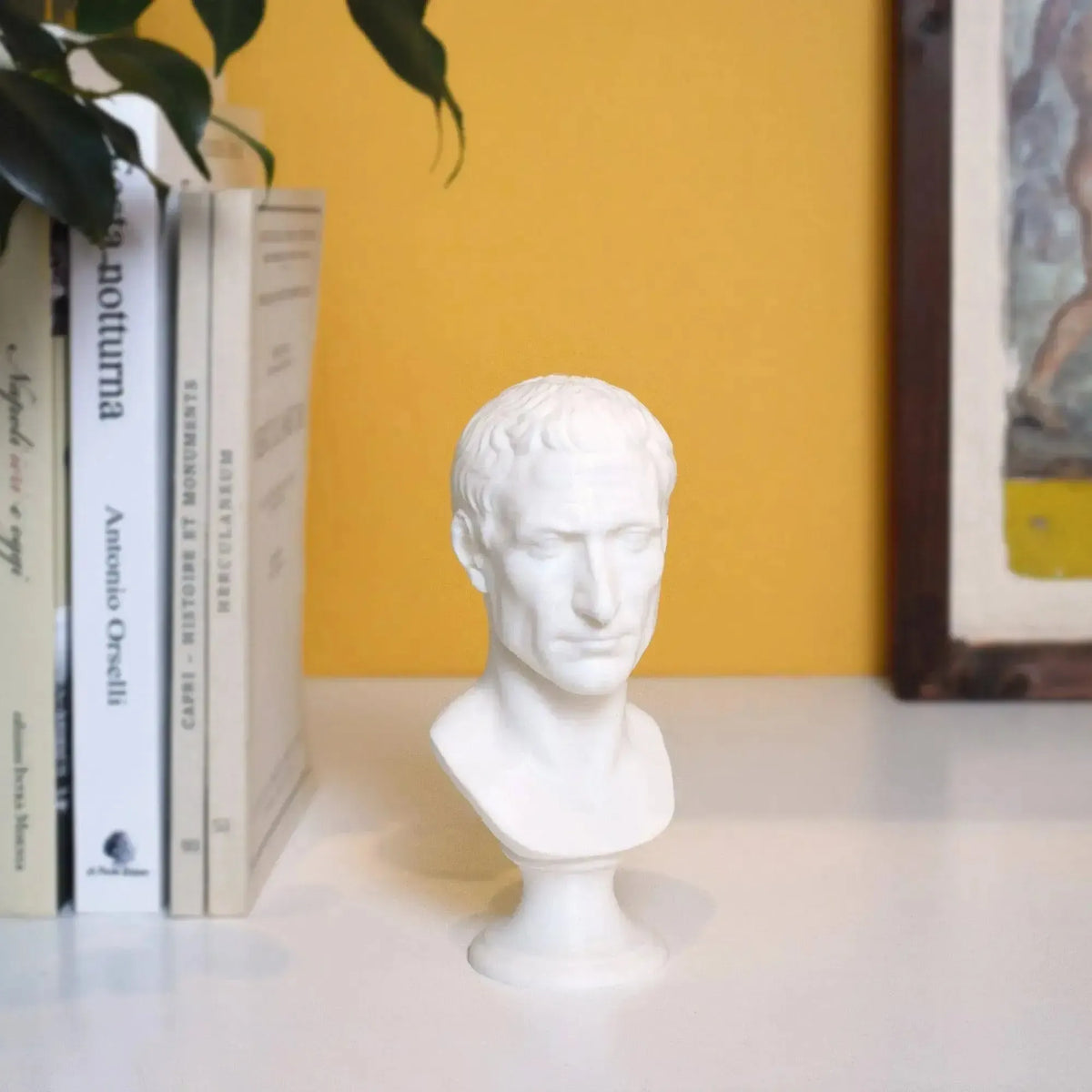 Бюст Цезаря, напечатанный на 3D-принтере.