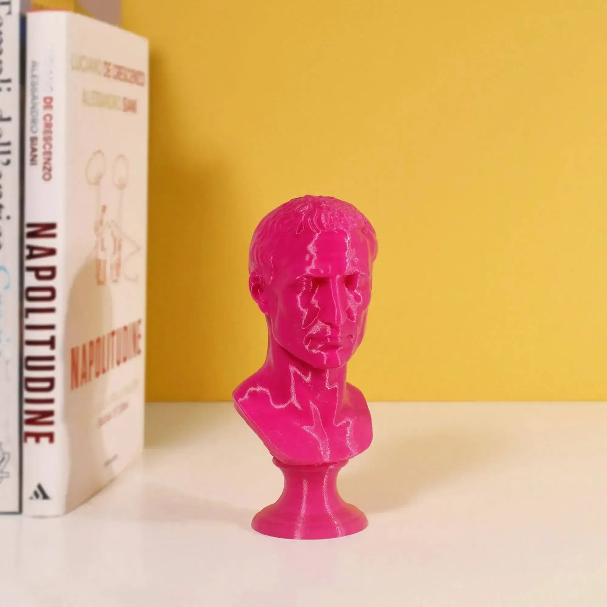 Бюст Юлия Цезаря, напечатанный на 3D-принтере.