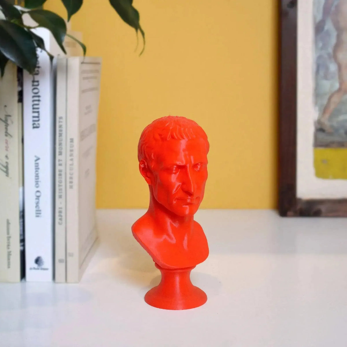 Бюст Юлия Цезаря, напечатанный на 3D-принтере