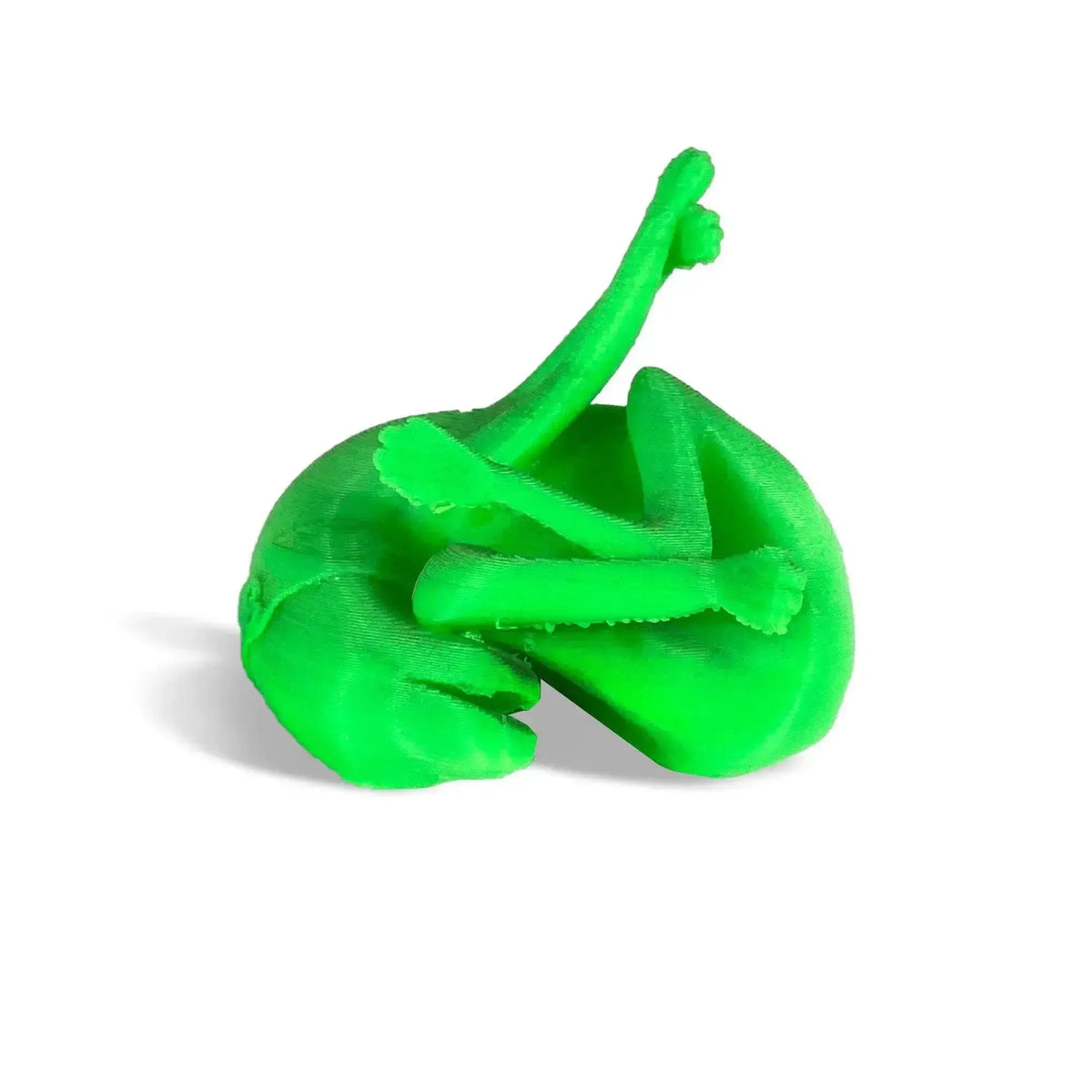 Green 3D Printed Pompeii dog cast