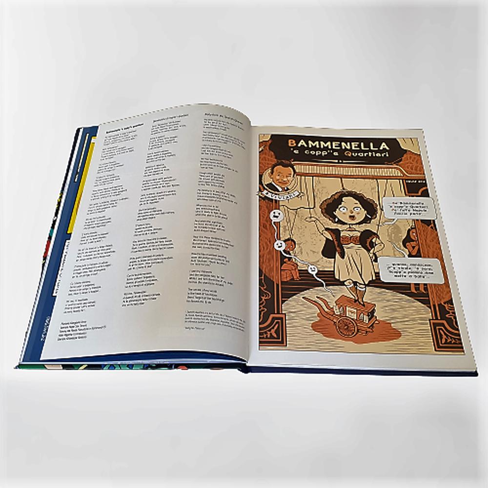 Daniele Sepe Canzoniere Illustrato ist ein wunderschöner Band mit 106 Seiten, der 12 Comics zu 12 Liedern enthält. - Museum-Shop.it