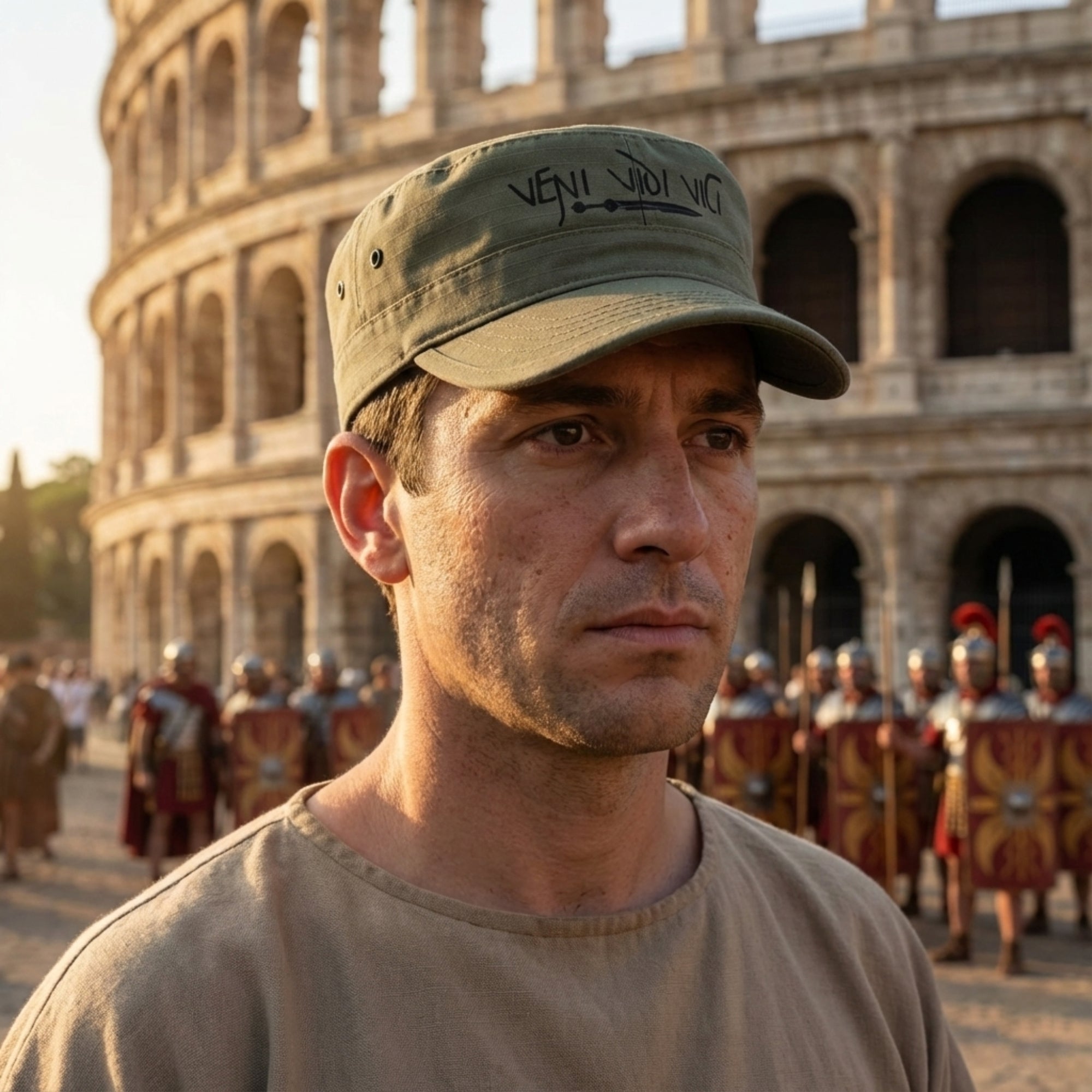 Cappello regolabile in cotone made in Italy