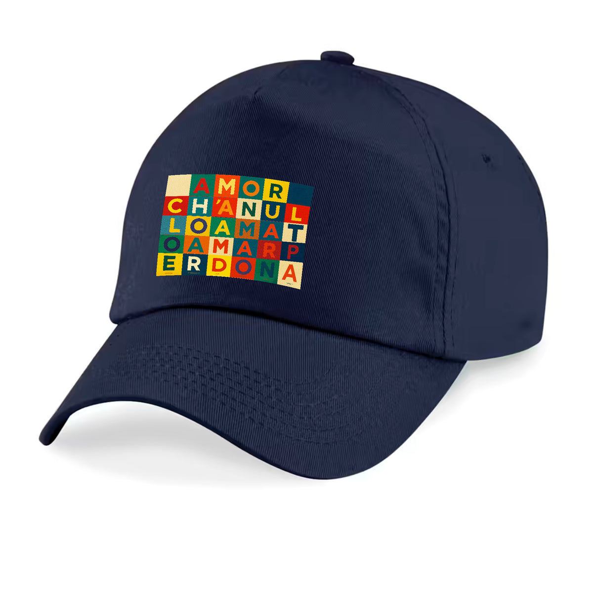 Amor Boetti Hat with Typographic Design