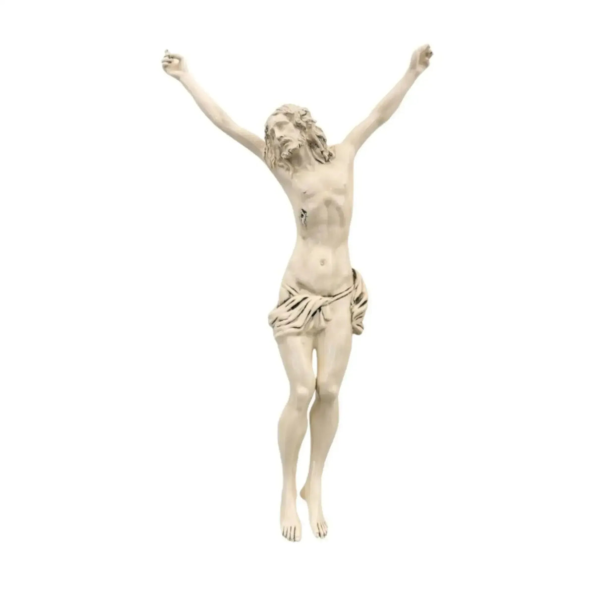Crocifisso - Statua in porcellana di Capodimonte