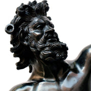 Statua in bronzo del fauno danzante, Dettaglio Viso