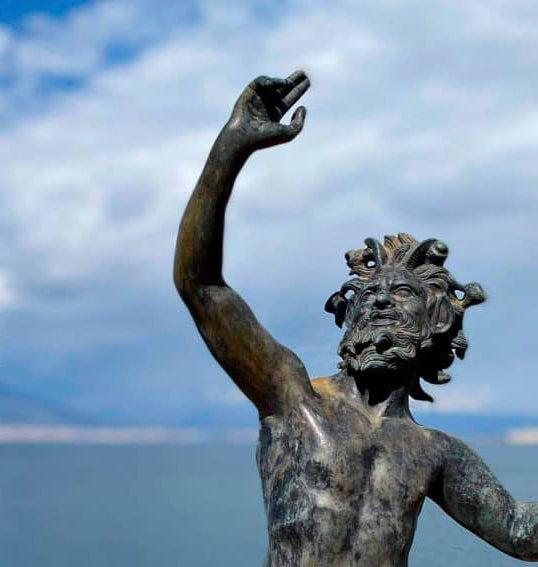 ヘラクレス像 - ファルネーゼのヘラクレス - 大理石彫刻 33 cm