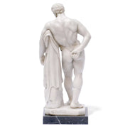 Riproduzione della famosa scultura Ercole Farnese in marmo