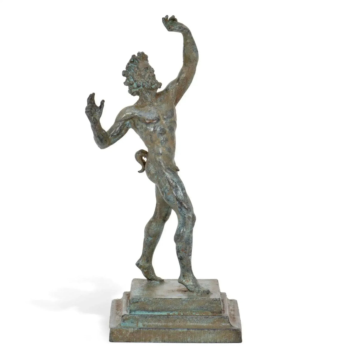 Bronzestatuette des tanzenden Fauns von Pompeji