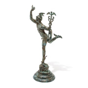 Riproduzione in bronzo Mercurio (Hermes) volante del Giambologna in bronzo.