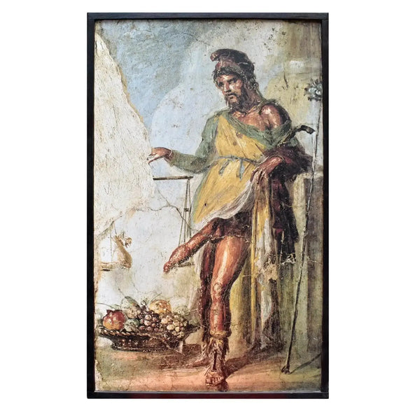 Priapo dalla Casa dei Vettii di Pompei - Afffresco