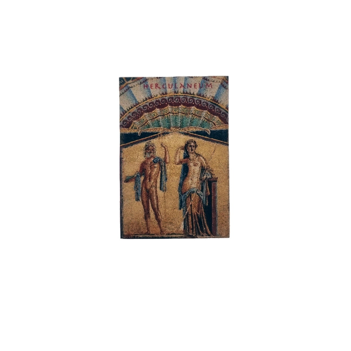 Eraser with mosaic of Neptune and Aphrodite – mythological scene from Herculaneum