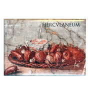 Ancient mosaic from the house of Neptune and Amphitrite of Herculaneum - Magnet