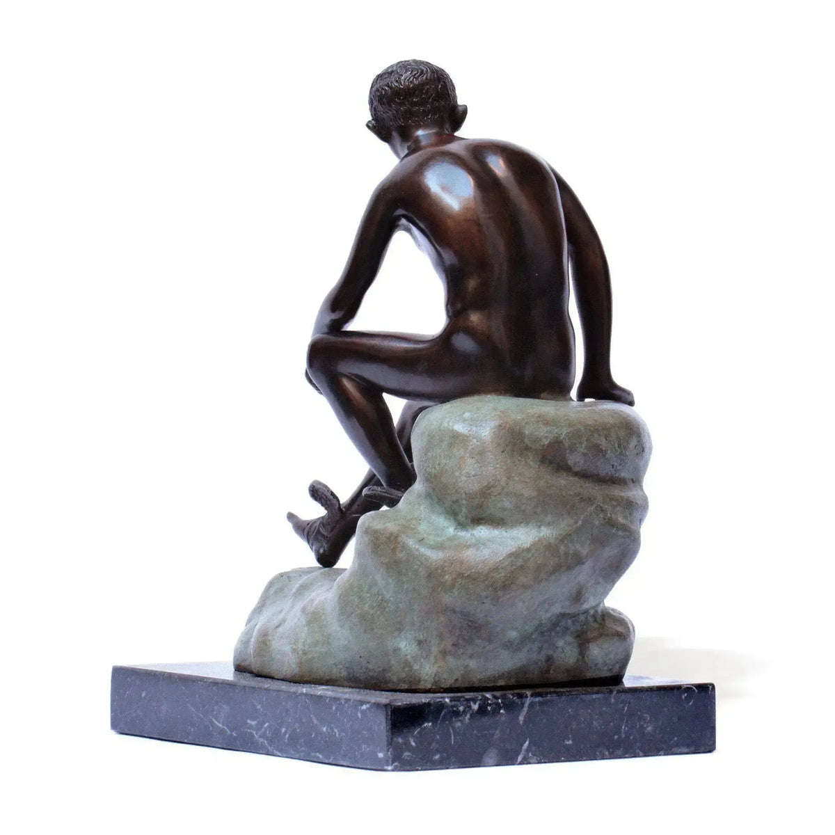 Ruhender Hermes, Bronzeskulptur