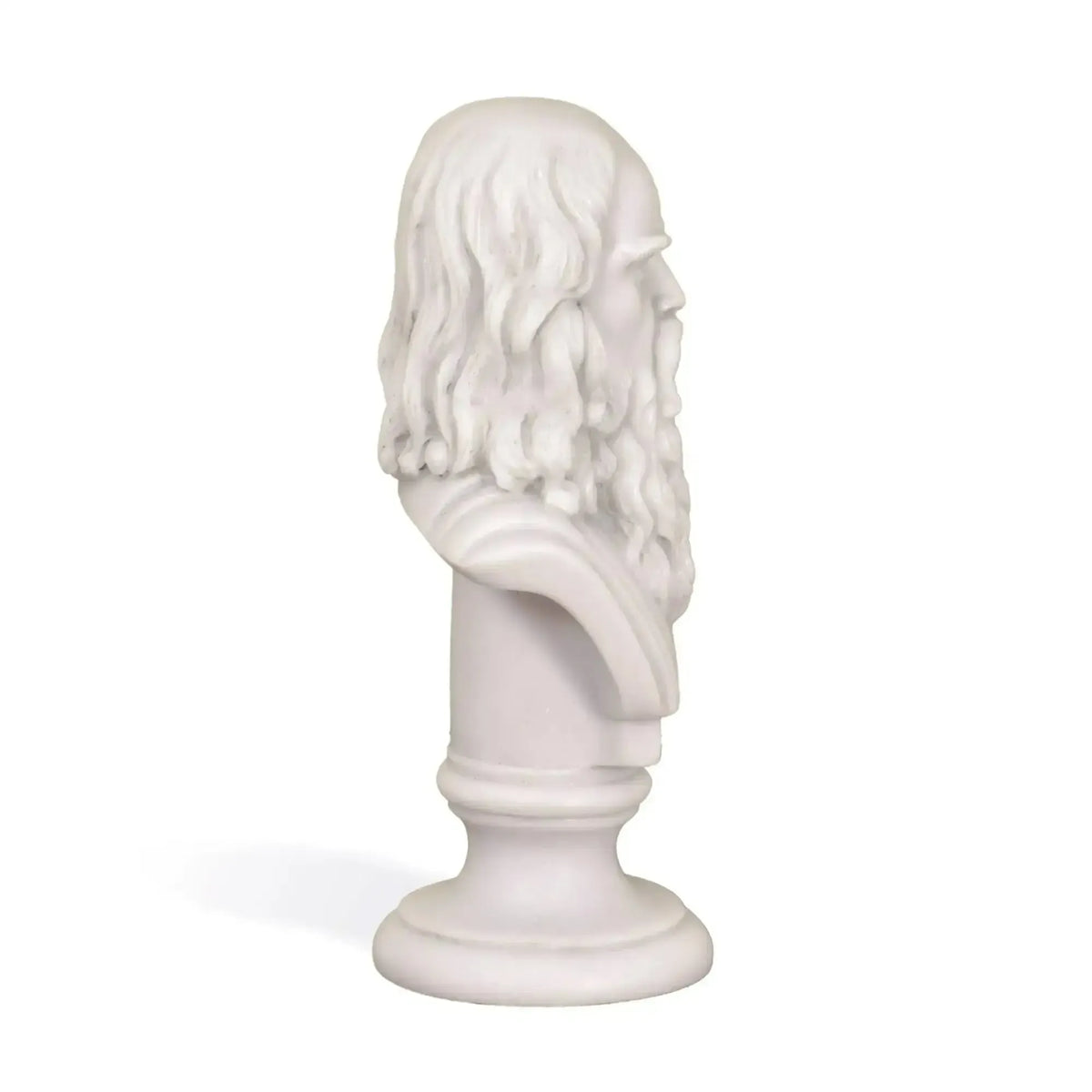 Marmorskulptur von Leonardo Da Vinci
