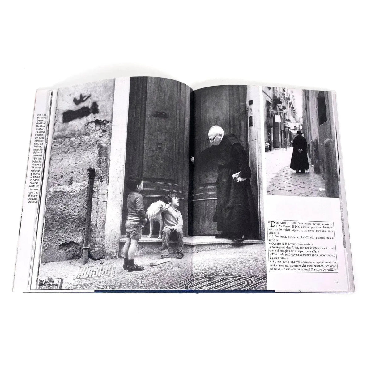  Interner Inhalt des Buches „La Napoli di Bellavista“ von Luciano De Crescenzo