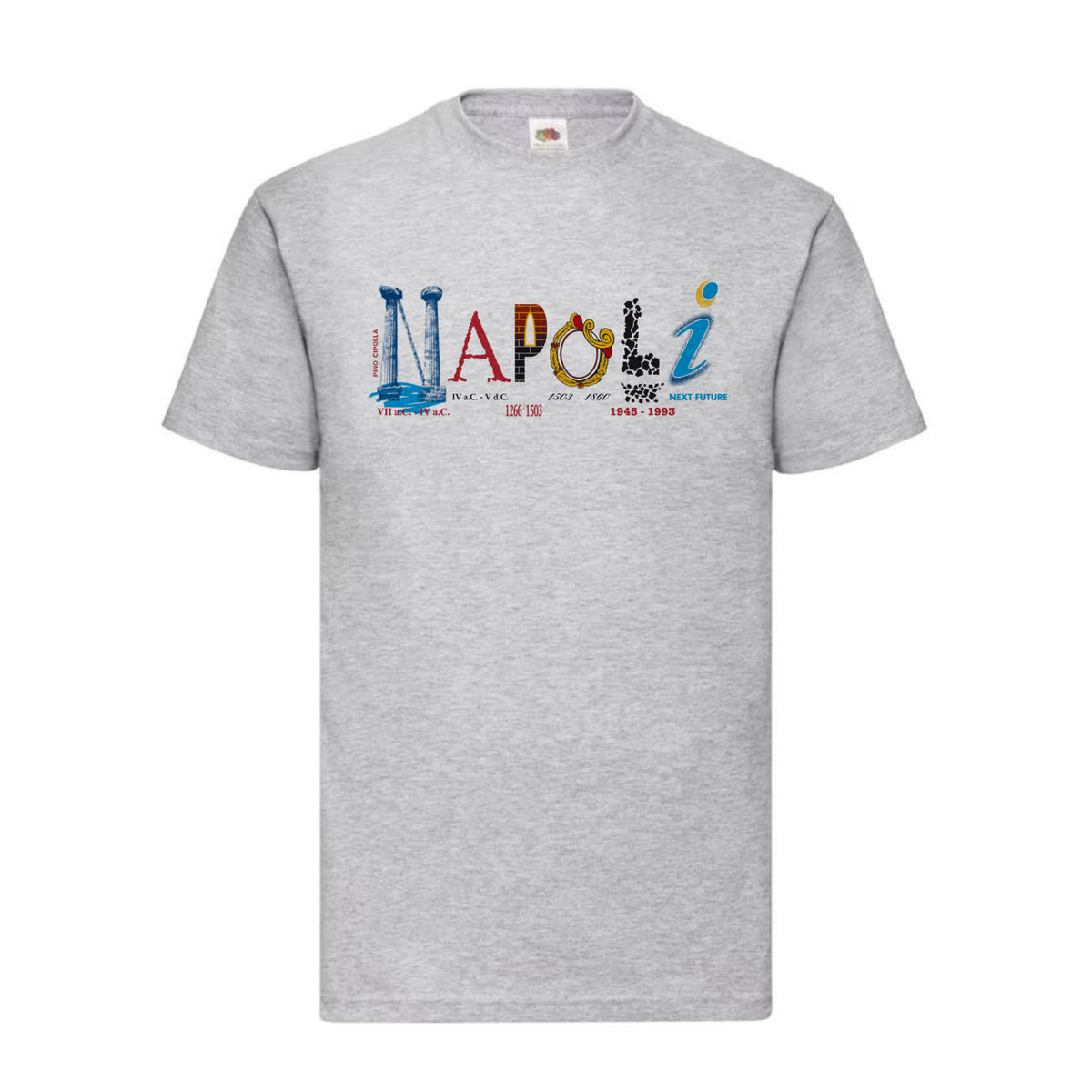 T-Shirt Unisex Napoli – 100% Cotone, Made in Italy