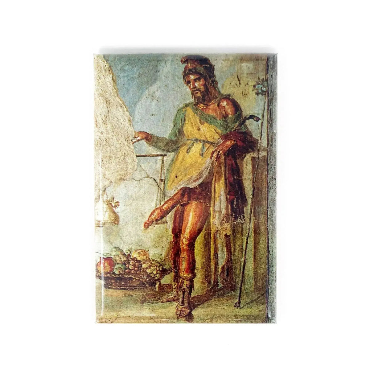 Magnete con affresco di Priapo della Casa dei Vettii di Pompei