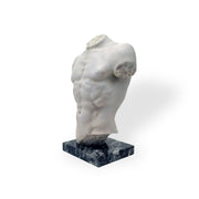 Male torso in marble