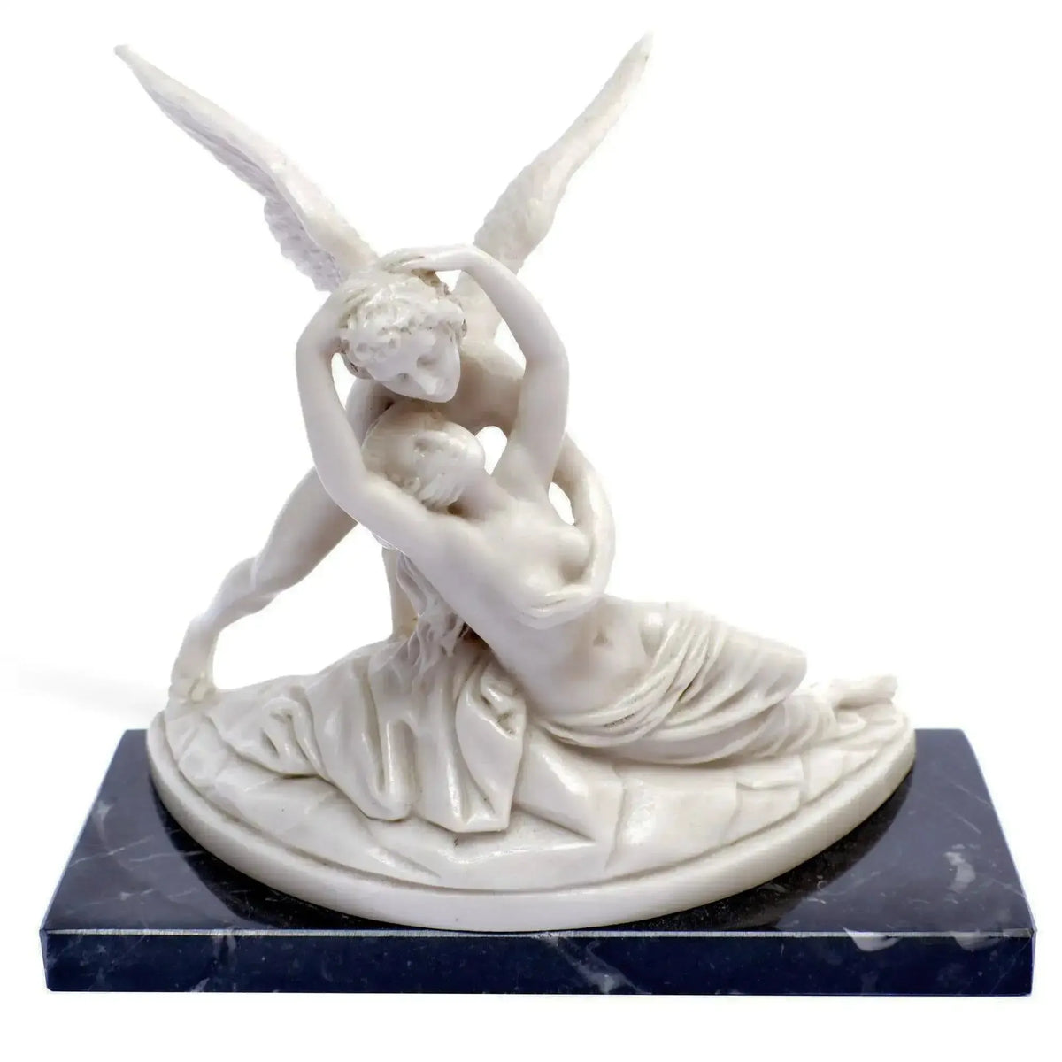 アモーレとプシュケ - 大理石の彫像 14 cm - ルーヴル美術館展示 