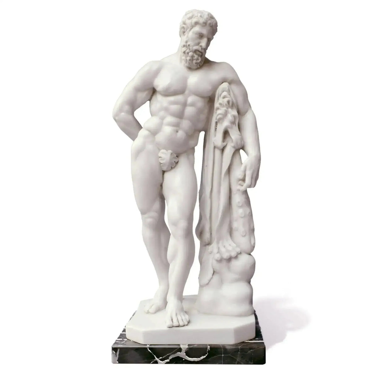 ヘラクレス像 - ファルネーゼのヘラクレス - 大理石彫刻 33 cm ヘラクレス像 - ファルネーゼのヘラクレス - 大理石彫刻 33 cm