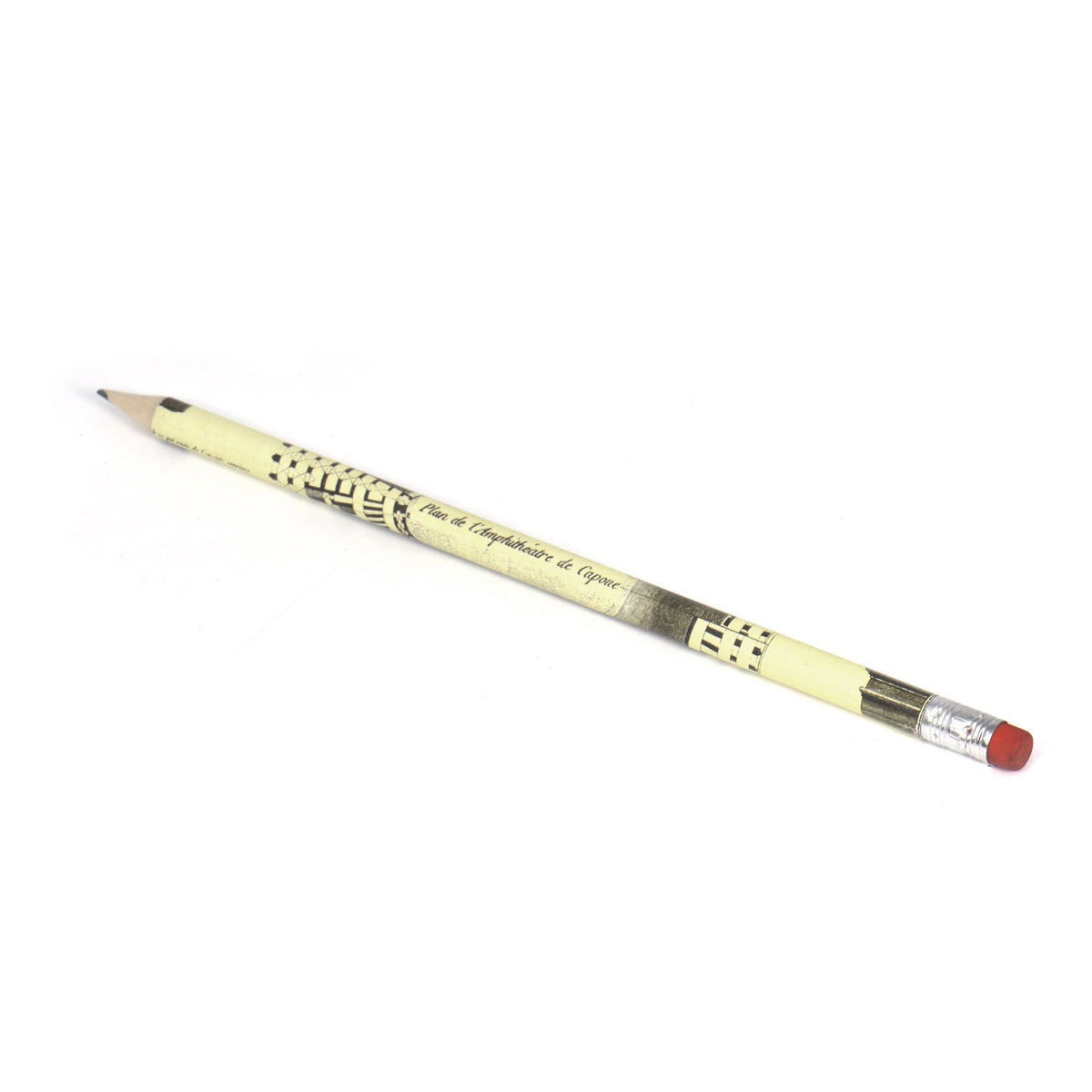 Wooden pencil with eraser – Greek, Roman and Italian Art | 16 Variants