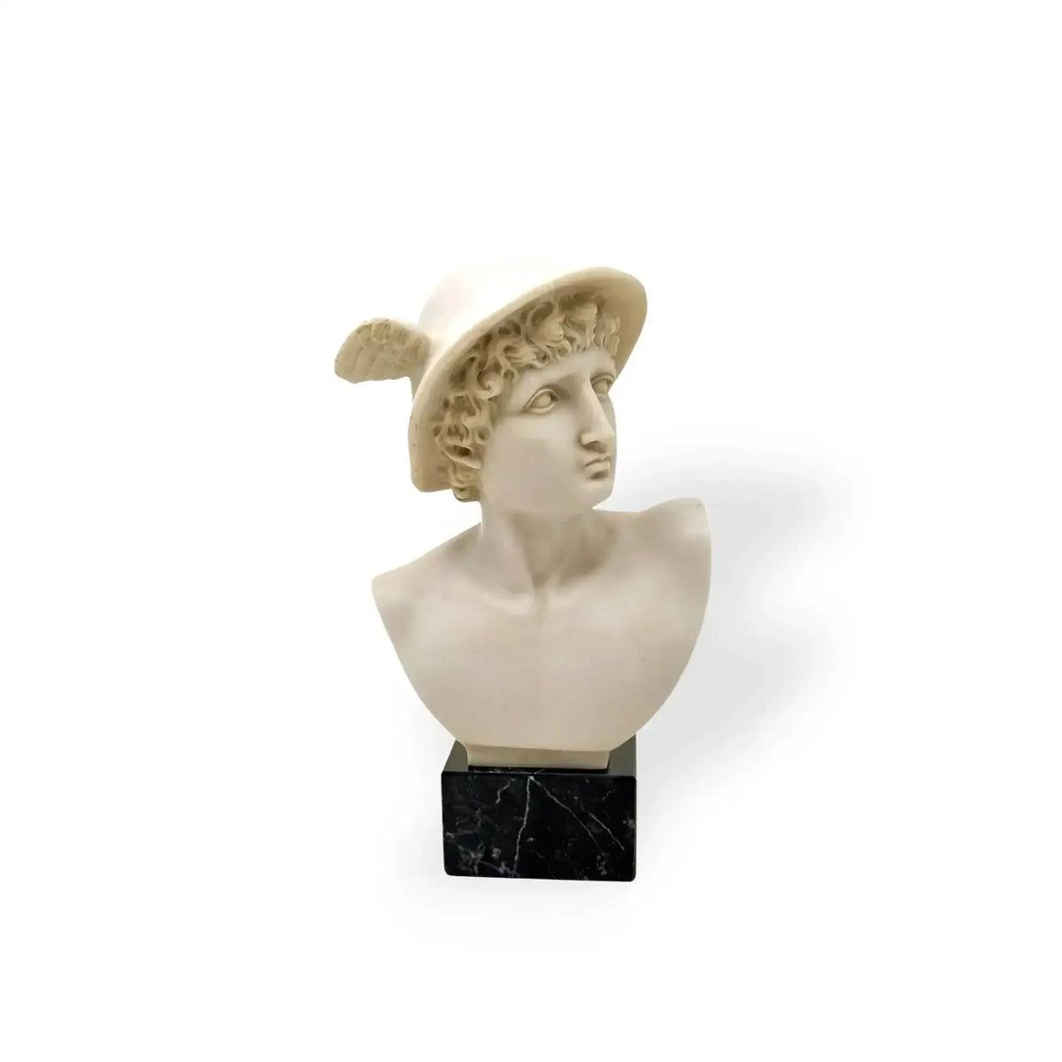 Marble sculpture of the Roman God Mercury (Hermes for the Greeks)