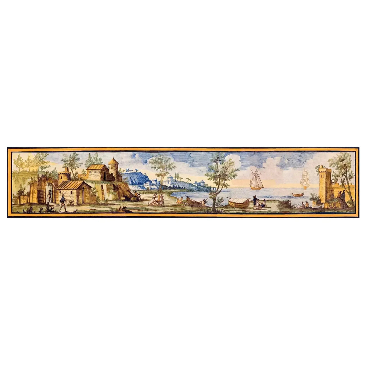 Terrakotta mit kunstvollen Verzierungen