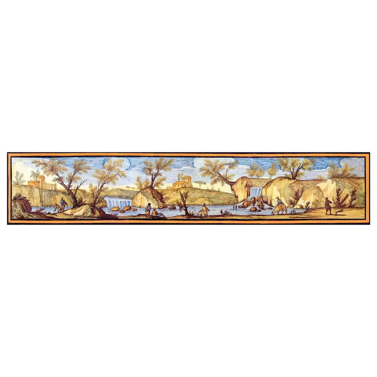 Kunstvolle Terrakotta aus dem Kreuzgang Santa Chiara
