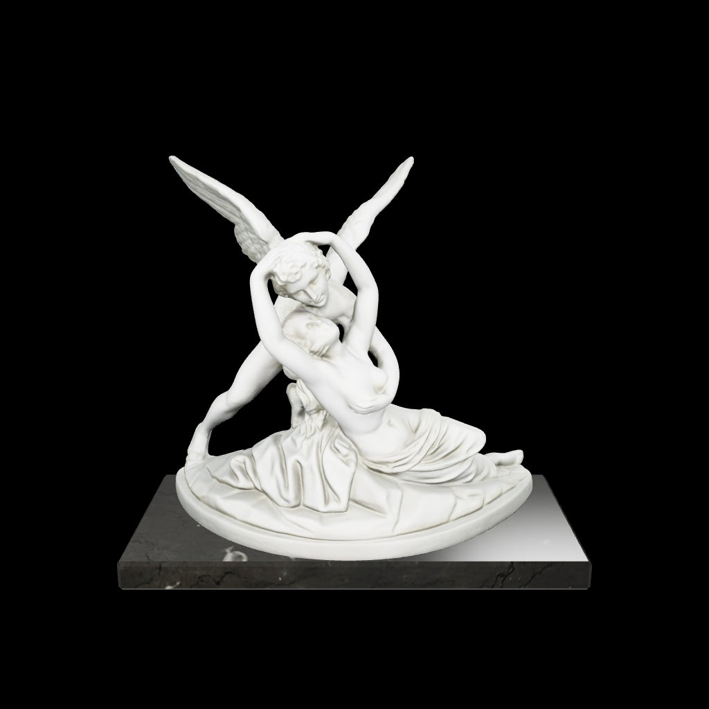 Modello 3D della Statua in Marmo di Amore e Psiche