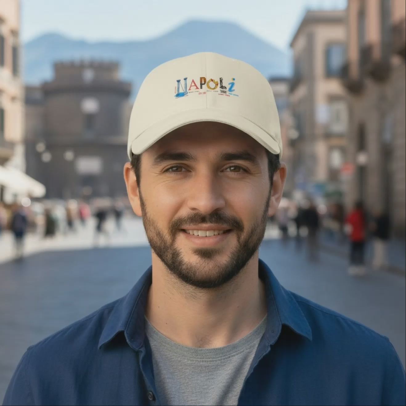 Cappello ispirato alla storia di Napoli