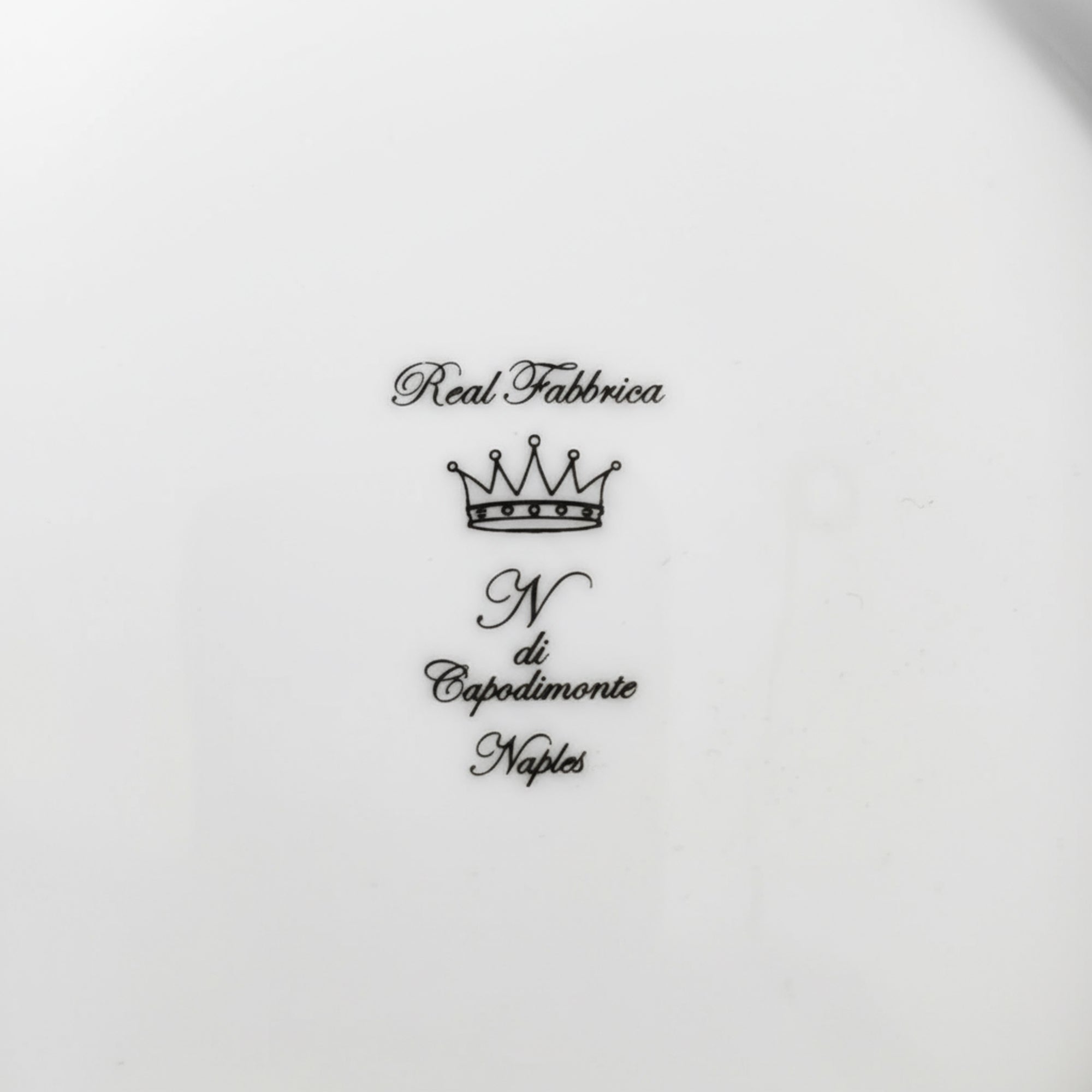 Capodimonte Porcelain Plate Set – Royal Collection – Museum Shop Italy